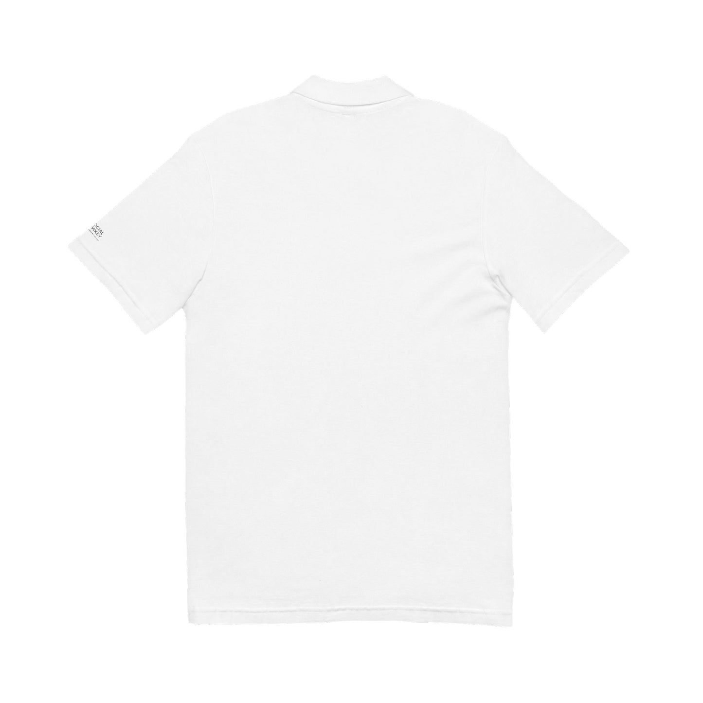 Stylish Unisex Pique Polo Shirt – Embroidered Flame | Kindness Meets Chaos Collection