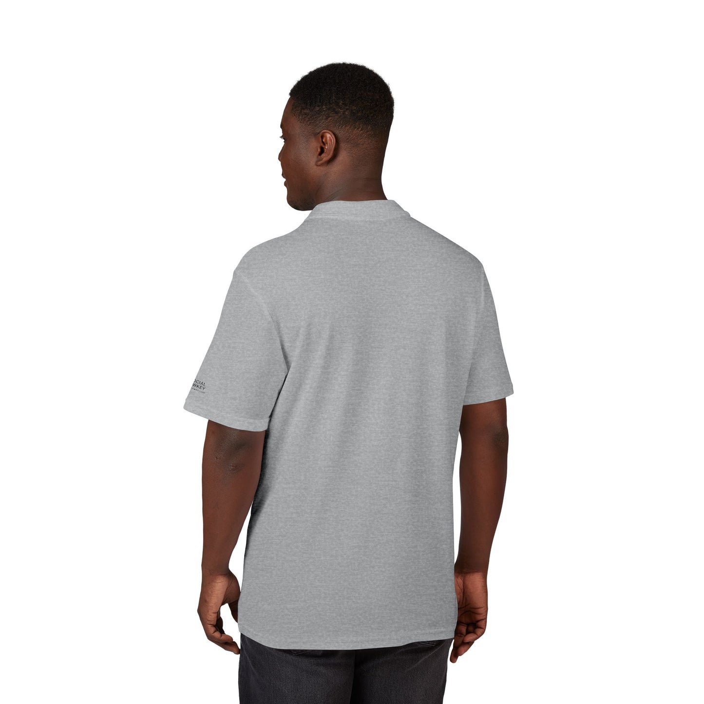 Stylish Unisex Pique Polo Shirt – Embroidered Flame | Kindness Meets Chaos Collection