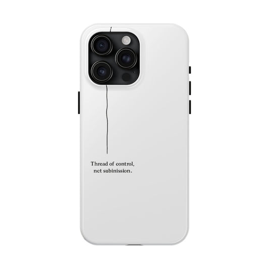 Thread of Control – Minimalist Phone Case
